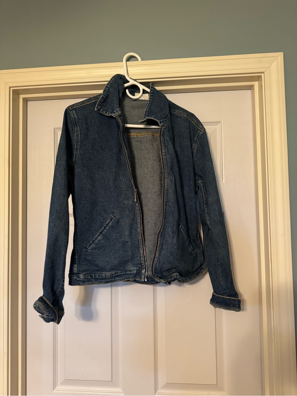 Willi Smith Dark Blue Denim Jean Jacket